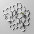 Hex Wall Grid System