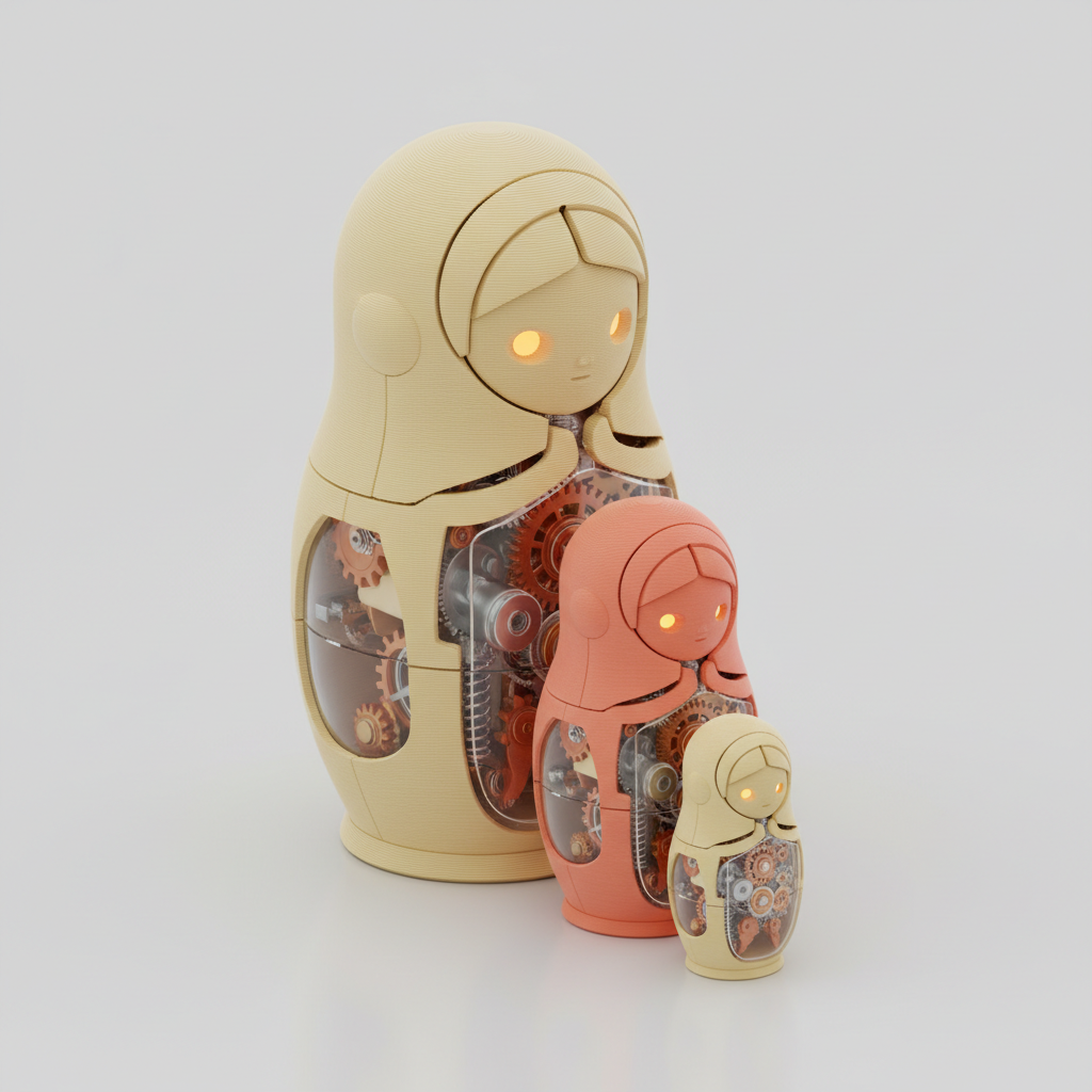 Mechanical Nesting Dolls