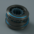 Fidget Gear Ring