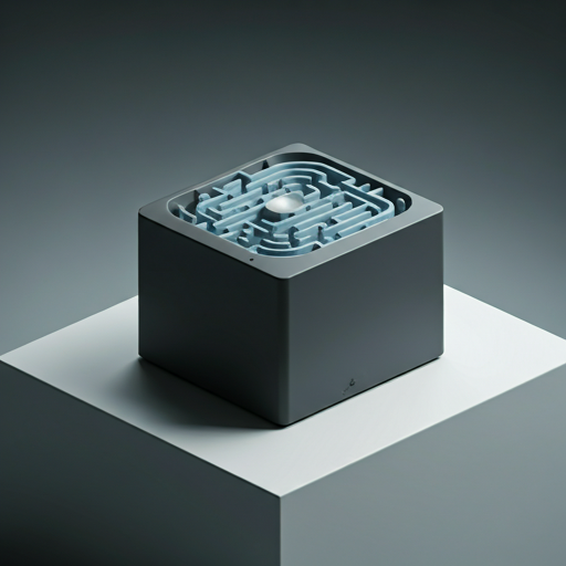 Sliding Maze Puzzle Box